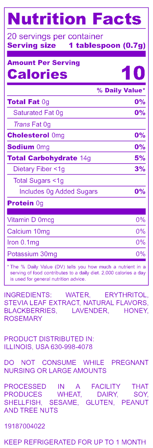 Fruits n Florals Trio Low Sugar Syrup Bundle