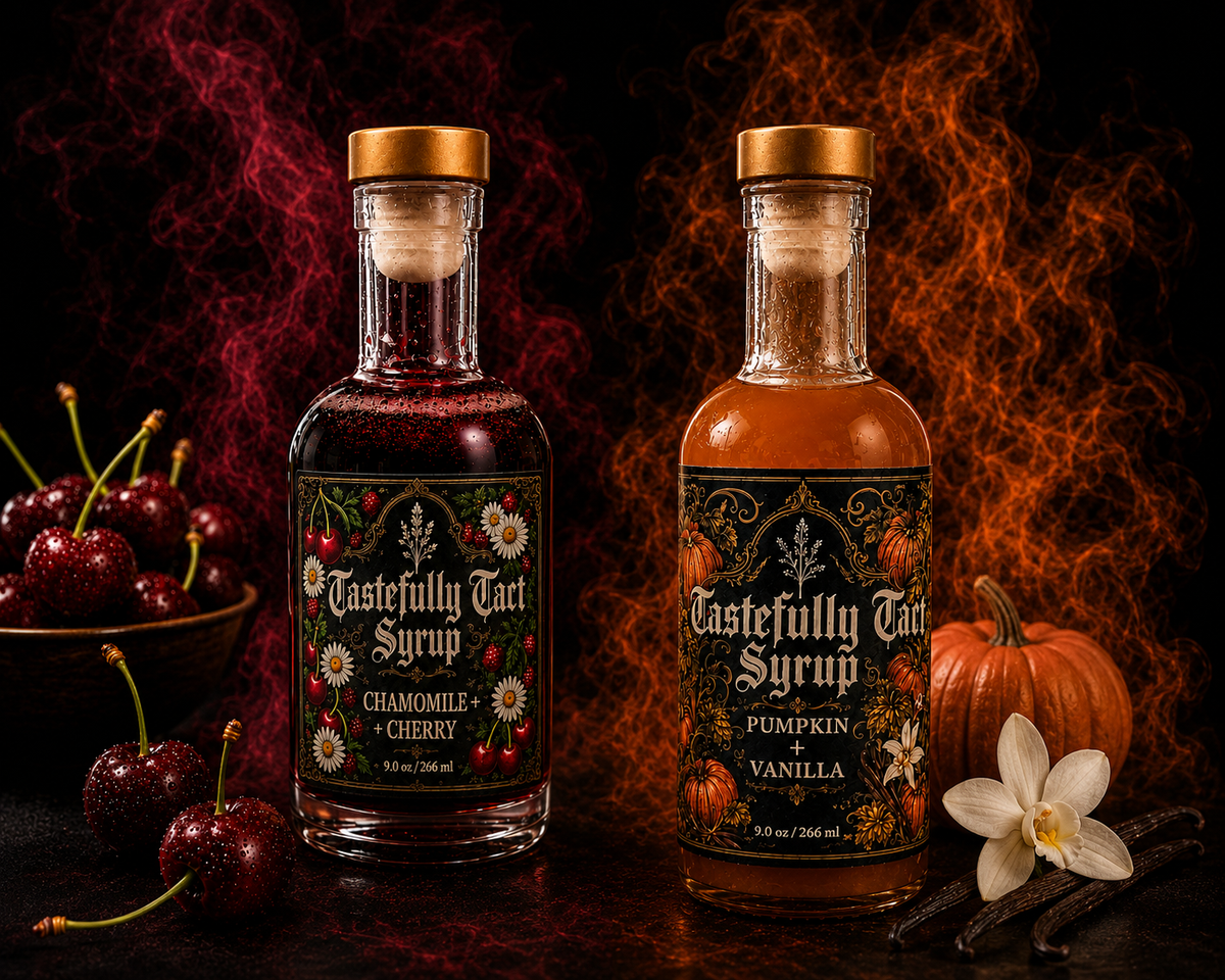 Chamomile + Cherry & Pumpkin + Vanilla Simple Syrup Bundle