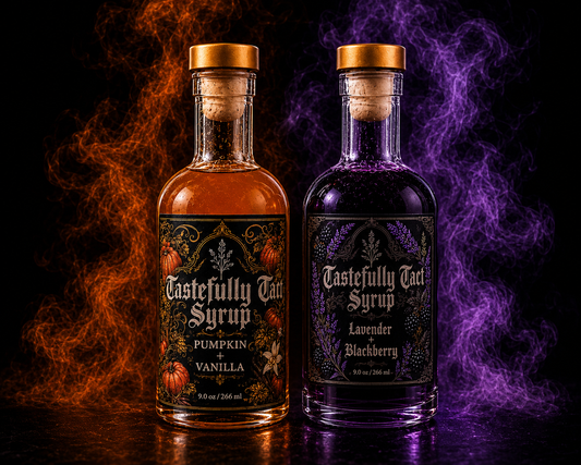 Pumpkin + Vanilla & Lavender + Blackberry Simple Syrup Bundle