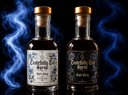 Low Sugar Earl Grey & Earl Grey Simple Syrup Bundle