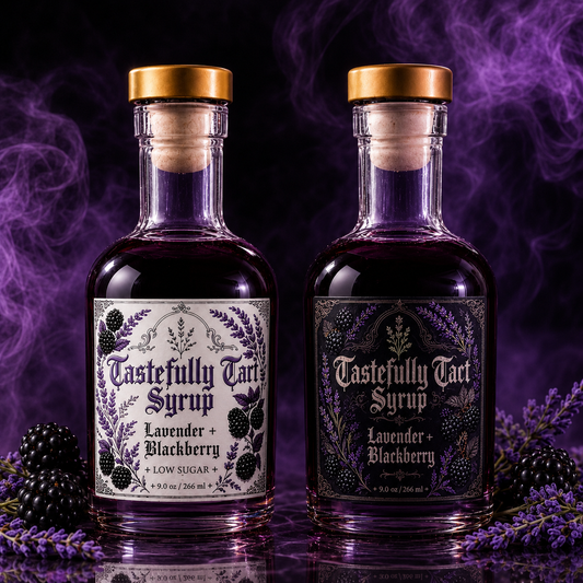 Low Sugar Lavender + Blackberry & Lavender + Blackberry Syrup Bundle