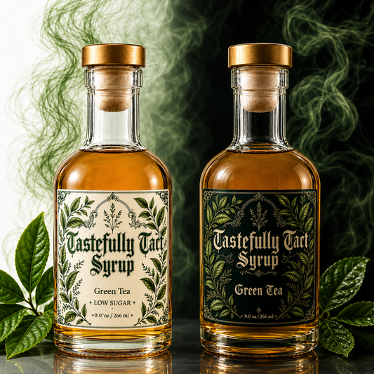 Low Sugar Green Tea & Green Tea Syrup Bundle