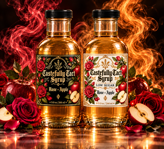 Rose + Apple & Low Sugar Rose + Apple Simple Syrup Bundle