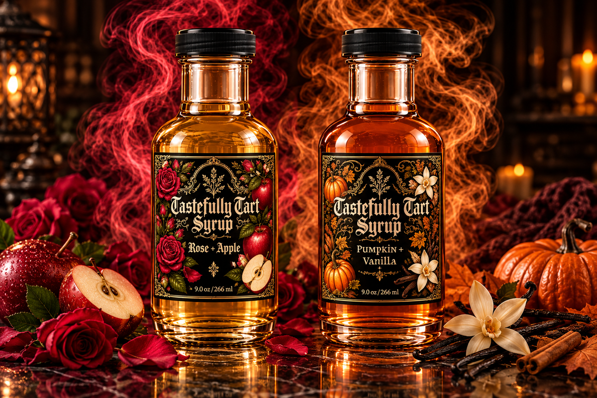 Rose + Apple & Pumpkin + Vanilla Simple Syrup Bundle