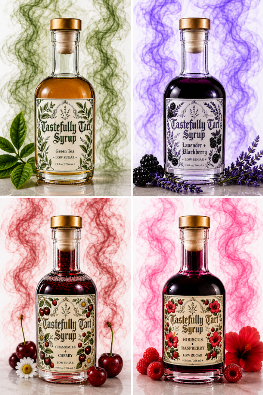 Low Sugar Syrup Full Lineup