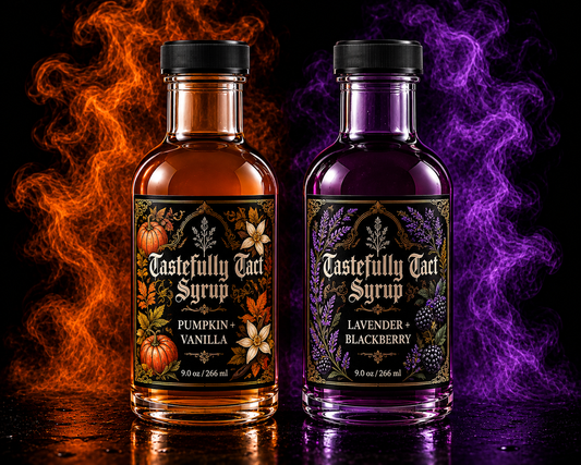 Pumpkin + Vanilla & Lavender + Blackberry Simple Syrup Bundle