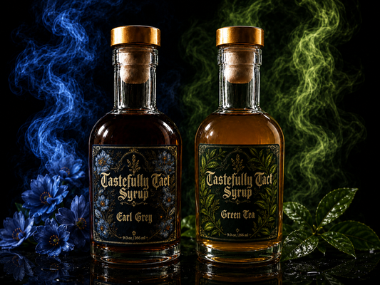 Earl Grey & Green Tea Simple Syrup Bundle
