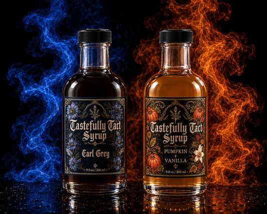 Earl Grey & Pumpkin + Vanilla Simple Syrup Bundle