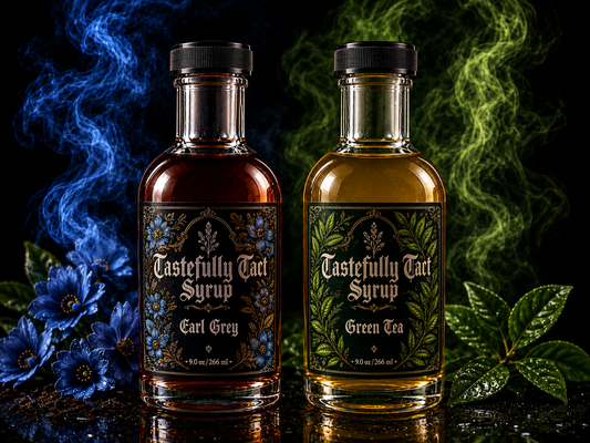 Earl Grey & Green Tea Simple Syrup Bundle
