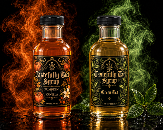 Pumpkin + Vanilla & Green Tea Simple Syrup Bundle