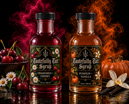 Chamomile + Cherry & Pumpkin + Vanilla Simple Syrup Bundle