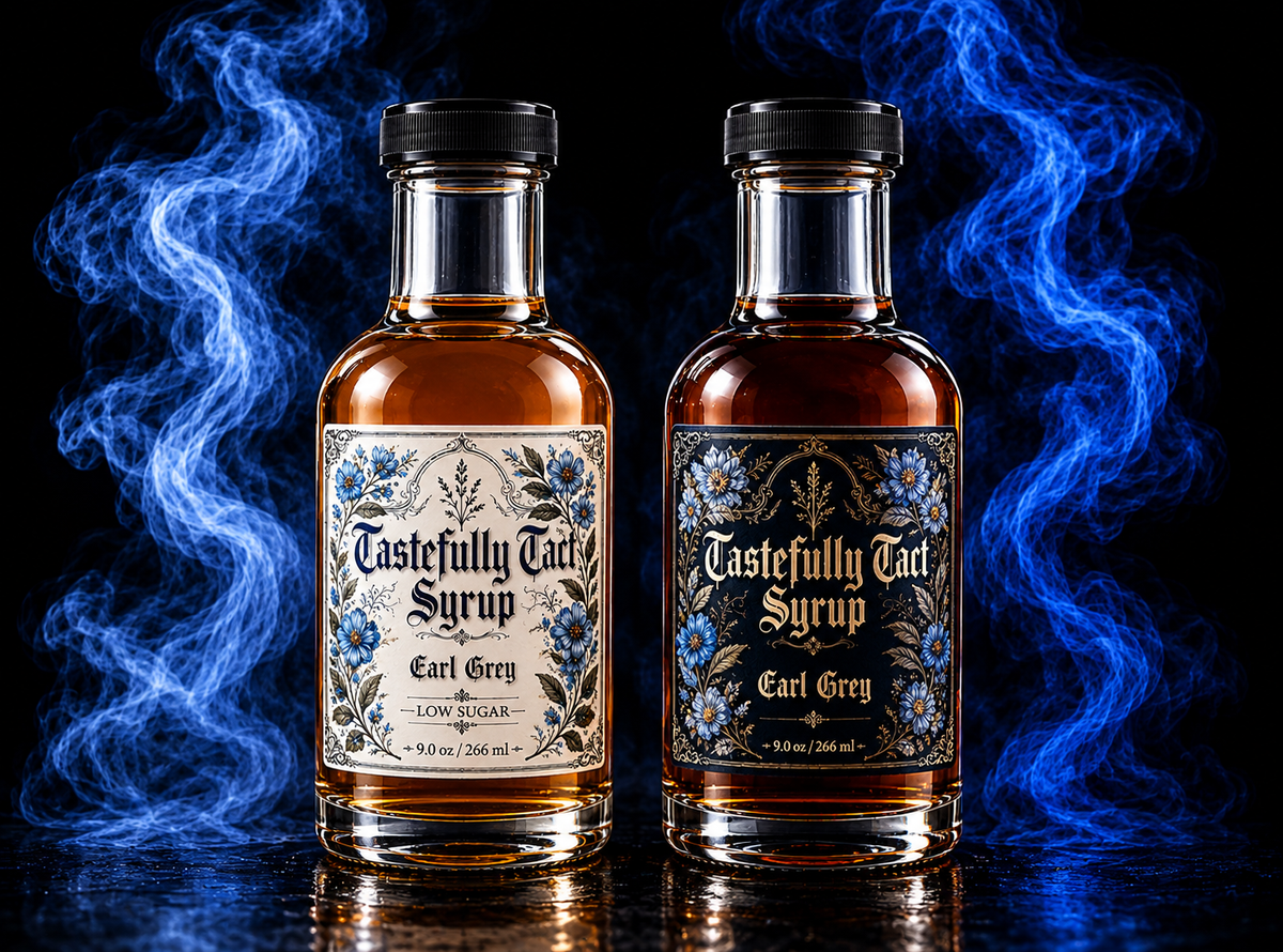 Low Sugar Earl Grey & Earl Grey Simple Syrup Bundle