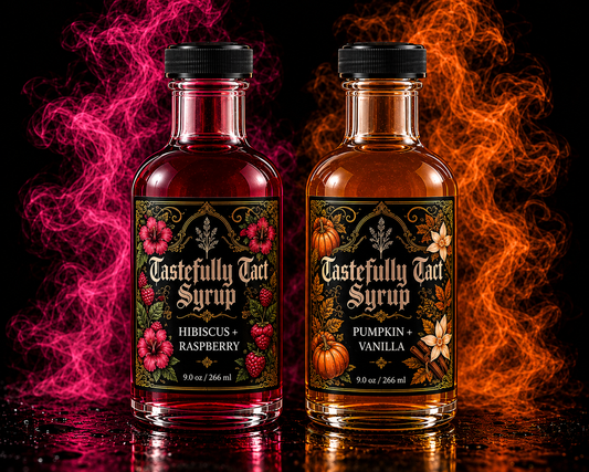 Hibiscus + Raspberry & Pumpkin + Vanilla Simple Syrup Bundle